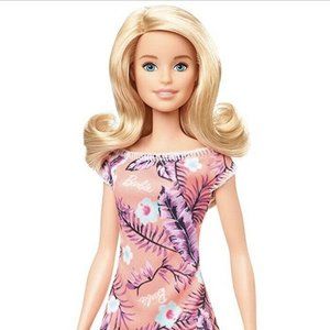 Barbie Flower Tropical Dress Blond Doll.